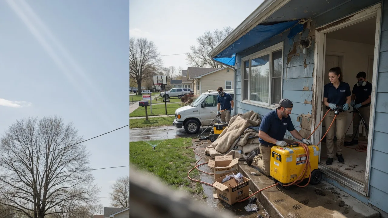Basement Flood Cleanup in Onsted, MI near me